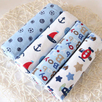 Couverture bebe flanelle bateau