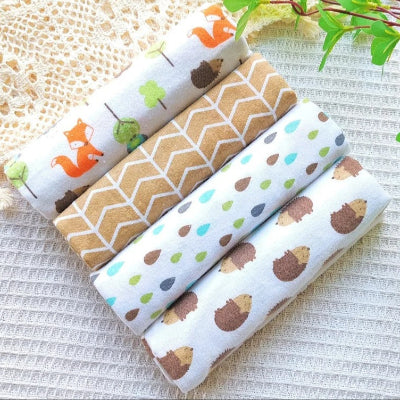 Couverture bebe flanelle renard
