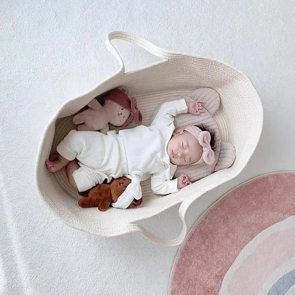 Couffin bébé | Panier Blanc