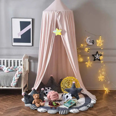 ciel de lit bebe rose poudre