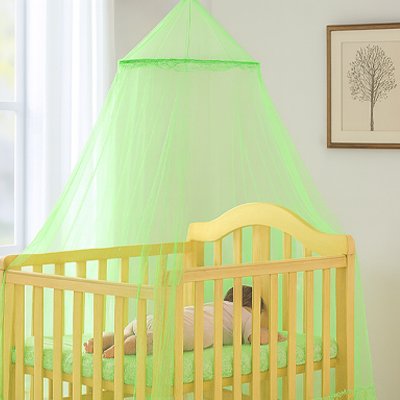 ciel de lit feerique voile vert