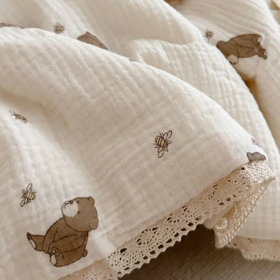 couette bebe abeille