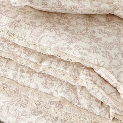 couette bebe champignon