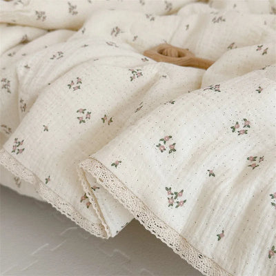 couette bebe mini fleurs