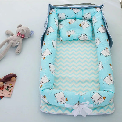 couffin cododo portable elephant aqua