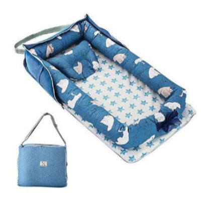 couffin cododo portable sac bleu