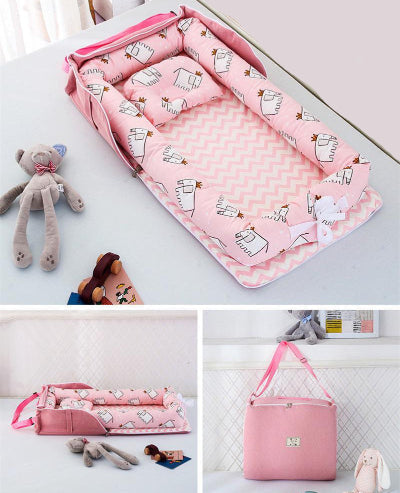 couffin cododo portable sac rose