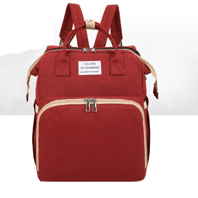 couffin de voyage rouge