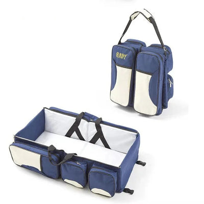 couffin nomade bleu marine