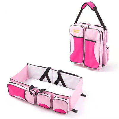 couffin nomade rose gomme