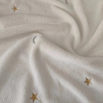 couverture bebe etoiles