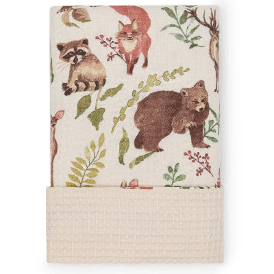 couverture bebe gaufre variante animaux