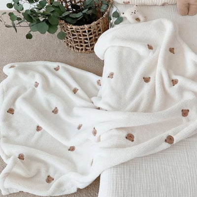 couverture bebe ourson