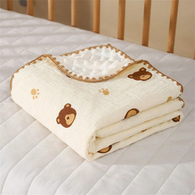 couverture bebe patte ours