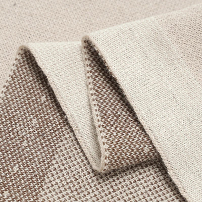 couverture bebe tricot coton soyeux