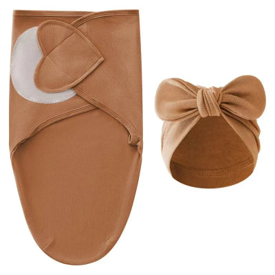 emmaillotage gigoteuse marron
