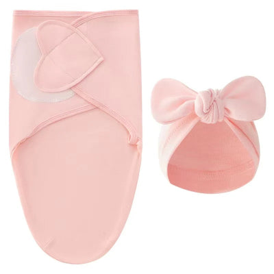 emmaillotage gigoteuse rose tendre