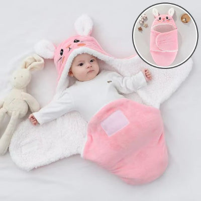 nid ange lapin rose bebe calme