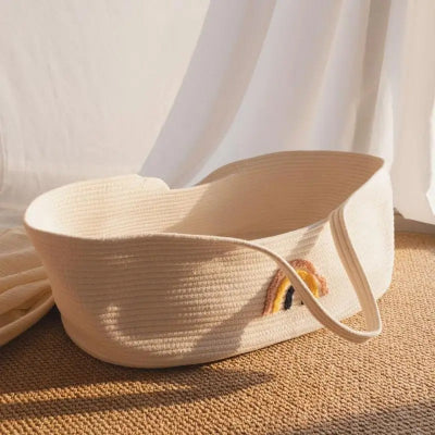 panier couffin tisse beige