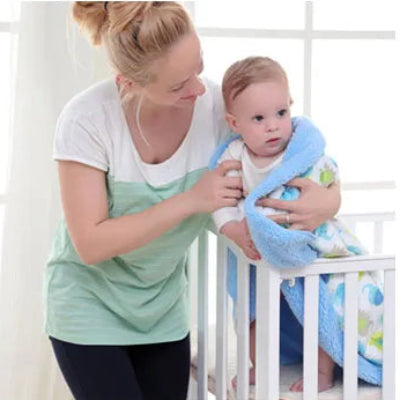polaire couverture bebe calin maman