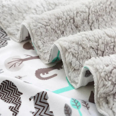 polaire couverture bebe ultra doux