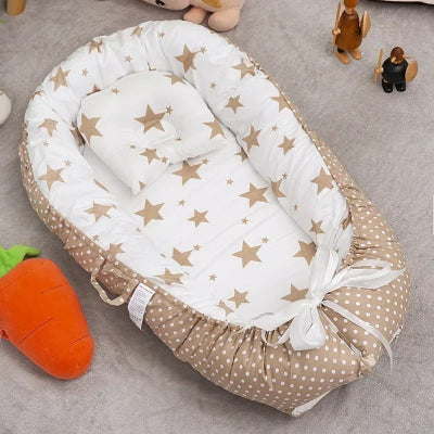 reducteur de lit etoile beige