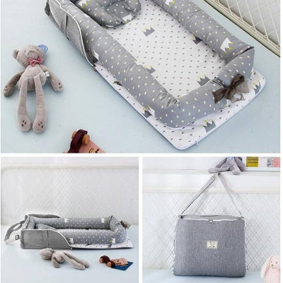 reducteur de lit luggage crown gray
