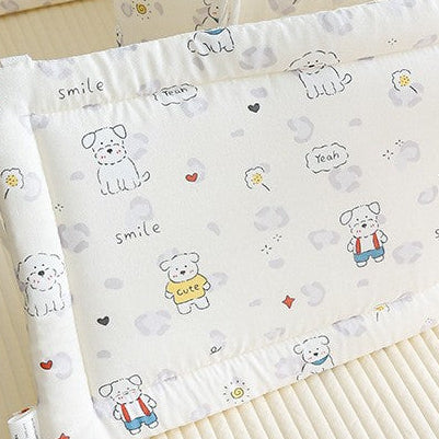 tour de lit bebe motif smily