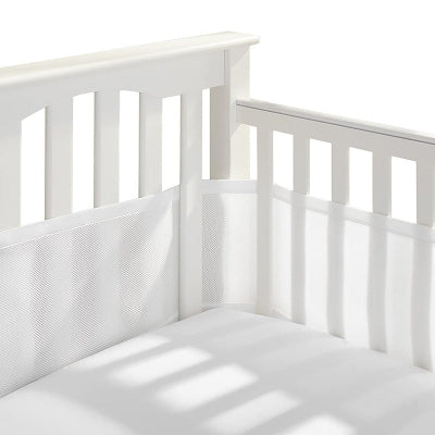 tour de lit respirant blanc