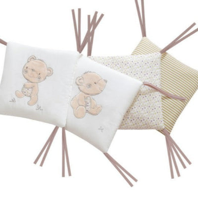 tour de lit respirant trois motifs