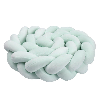 tresse de lit bebe aqua pale