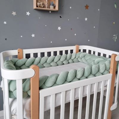 tresse de lit bebe decor
