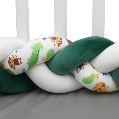 tresse de lit bebe imprime-jungle