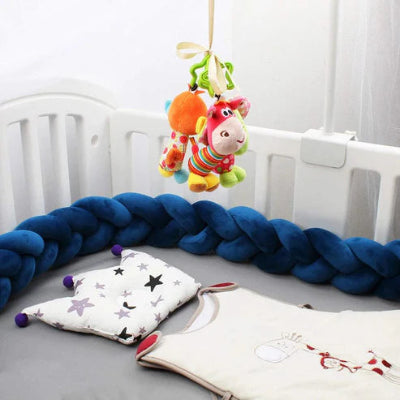 tresse de lit bebe marine