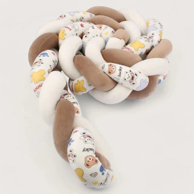 tresse de lit bebe modulable marron
