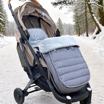 chanceliere poussette neige printemps