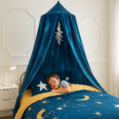 ciel de lit aurore garcon sommeil