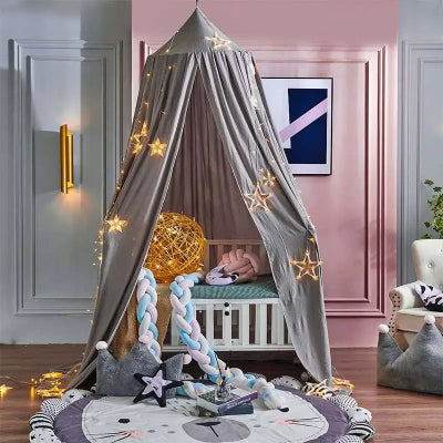 ciel de lit bebe gris