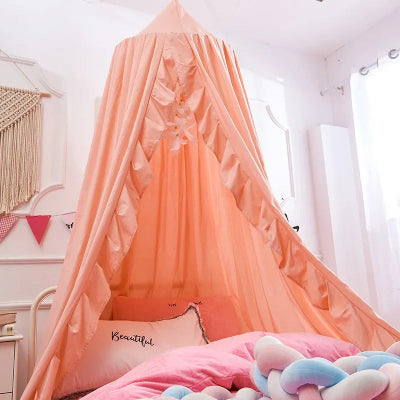 ciel de lit cabane corail