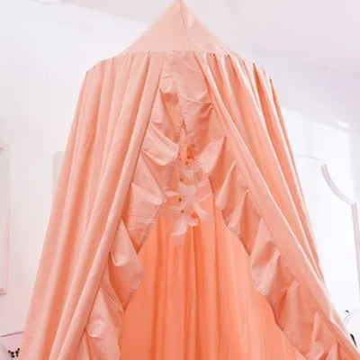 ciel de lit cabane volant corail
