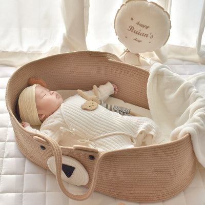 couffin-bebe-ourson-brun