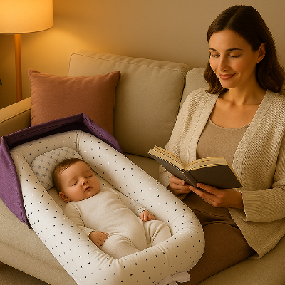 couffin cododo portable maman lecture