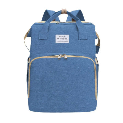 couffin de voyage bleu