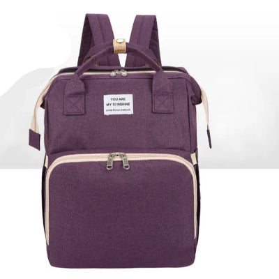 couffin de voyage violet