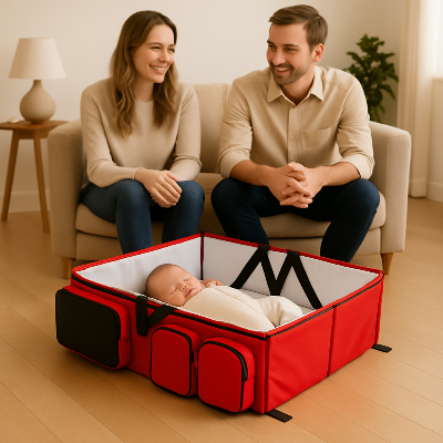 couffin nomade polyvalent sommeil bebe