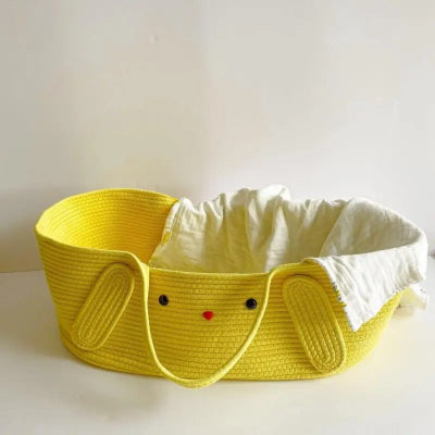couffin panier jaune