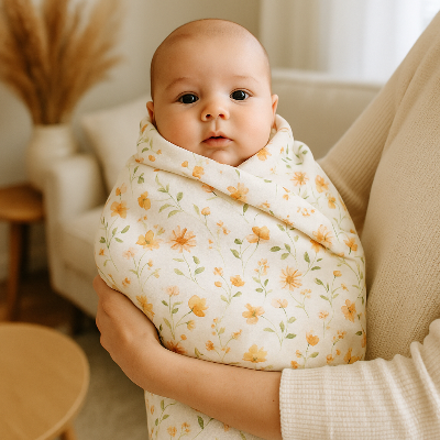 couverture bebe emmaillote paisible