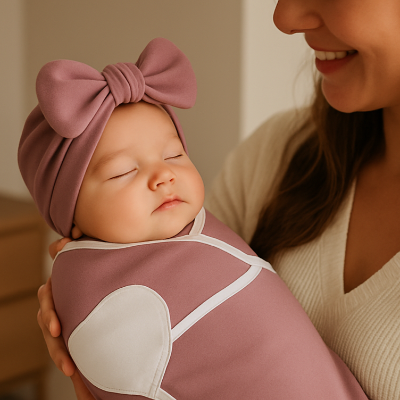 emmaillotage-gigoteuse-bebe-sommeil bras de maman