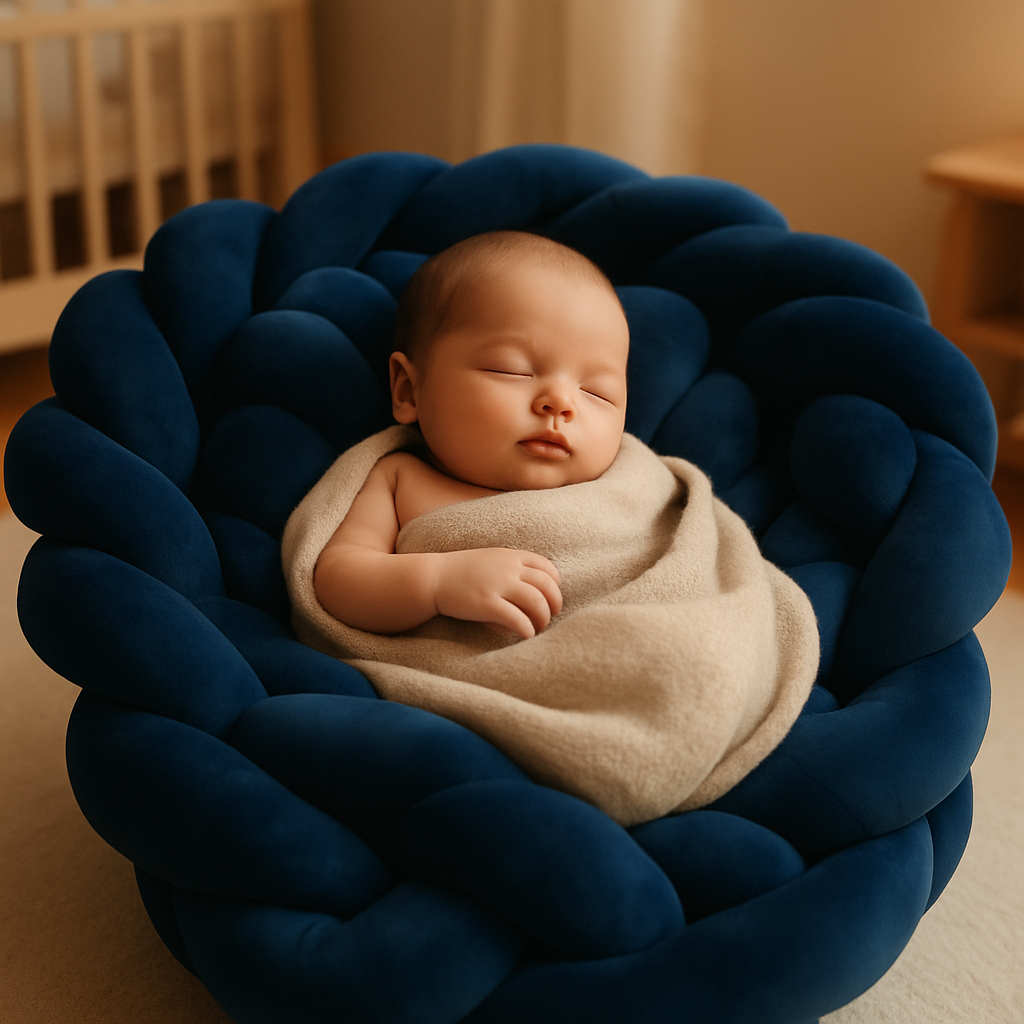 TRESSE DE LIT BEBE | MARINE