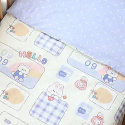 literie bebe motif  lapin